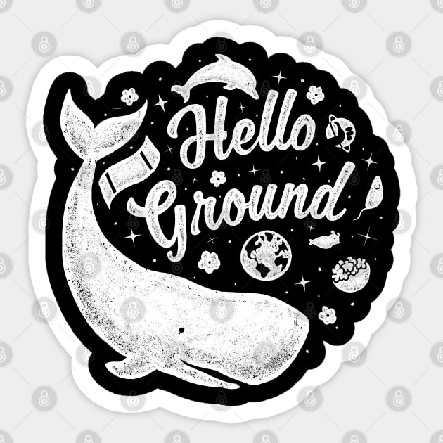 Hello Ground Sticker by LiRoVi